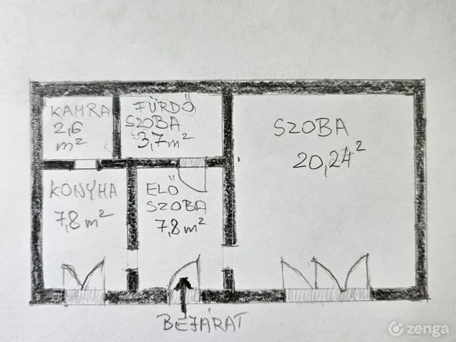 Eladó lakás Budapest VII. kerület, Belső-Erzsébetváros 42 nm