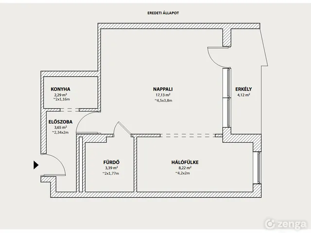 Eladó lakás Budapest XI. kerület, Kelenföld 36 nm