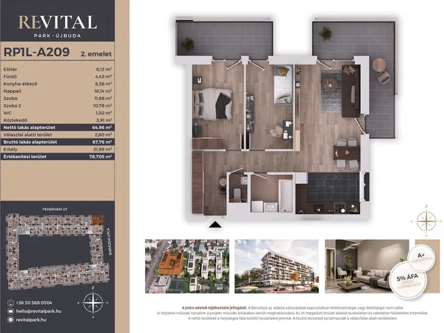 Eladó lakás Budapest XI. kerület 66 nm