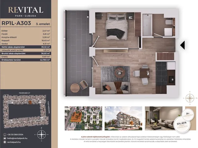 Eladó lakás Budapest XI. kerület 36 nm