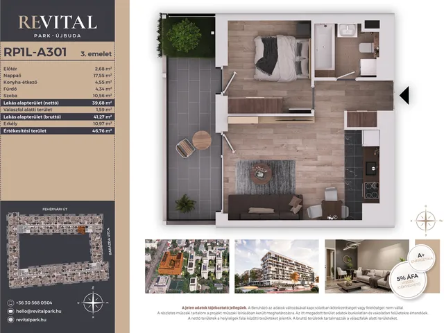 Eladó lakás Budapest XI. kerület 40 nm