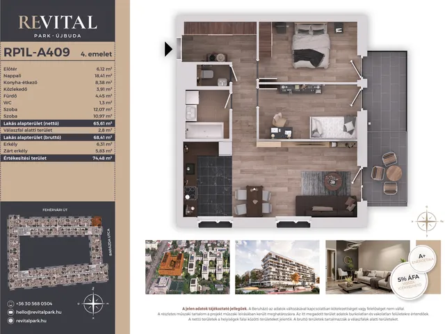 Eladó lakás Budapest XI. kerület 66 nm