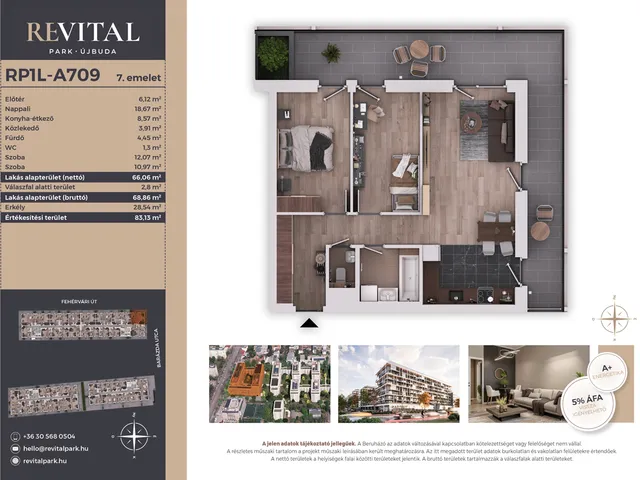 Eladó lakás Budapest XI. kerület 66 nm