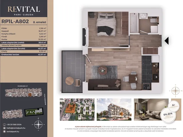 Eladó lakás Budapest XI. kerület 38 nm