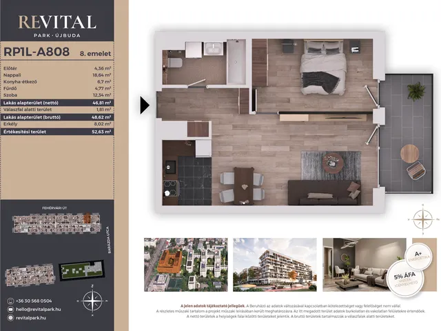 Eladó lakás Budapest XI. kerület 47 nm