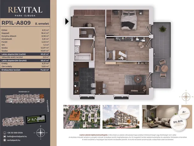 Eladó lakás Budapest XI. kerület 66 nm