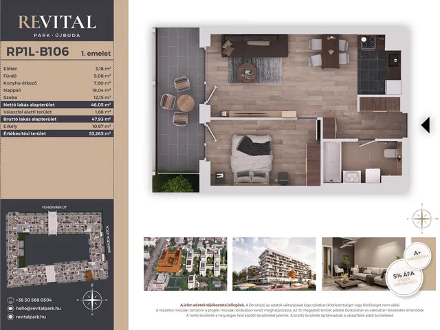 Eladó lakás Budapest XI. kerület 47 nm