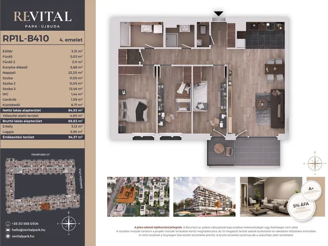 Eladó lakás Budapest XI. kerület 86 nm