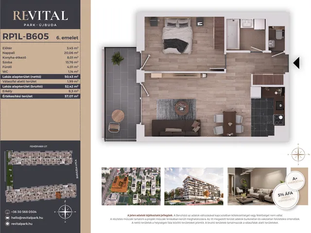 Eladó lakás Budapest XI. kerület 50 nm