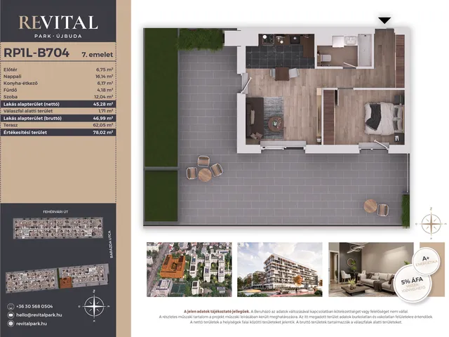 Eladó lakás Budapest XI. kerület 45 nm