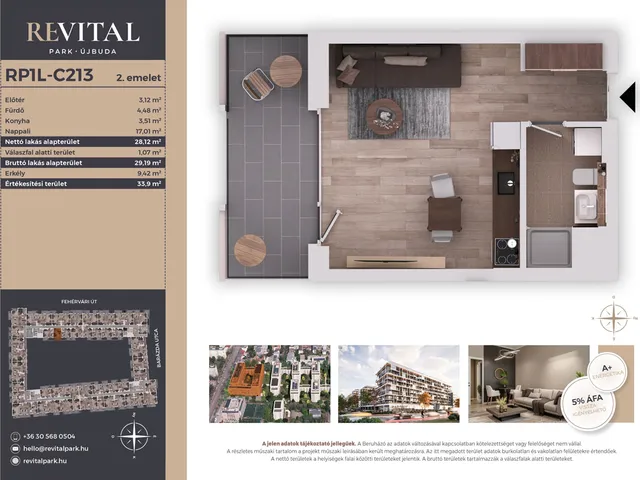 Eladó lakás Budapest XI. kerület 29 nm