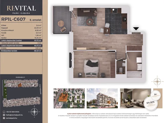 Eladó lakás Budapest XI. kerület 54 nm