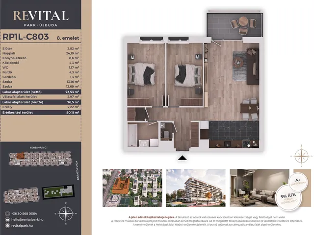 Eladó lakás Budapest XI. kerület 74 nm