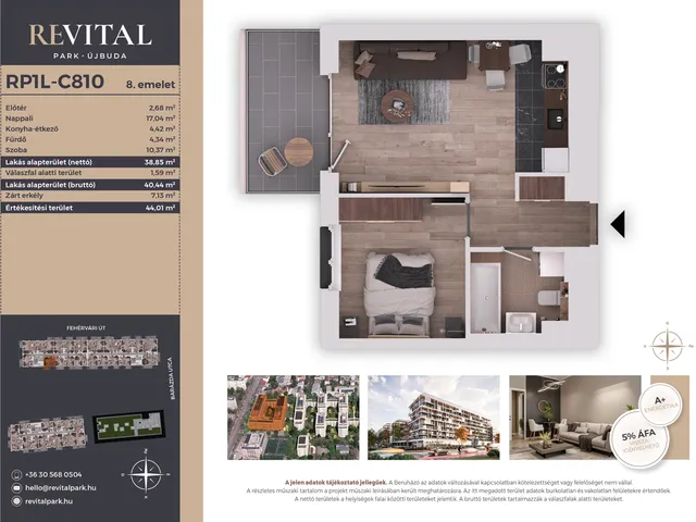 Eladó lakás Budapest XI. kerület 39 nm