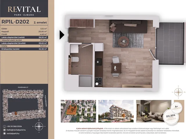 Eladó lakás Budapest XI. kerület 29 nm