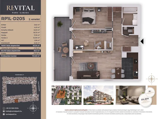 Eladó lakás Budapest XI. kerület 64 nm