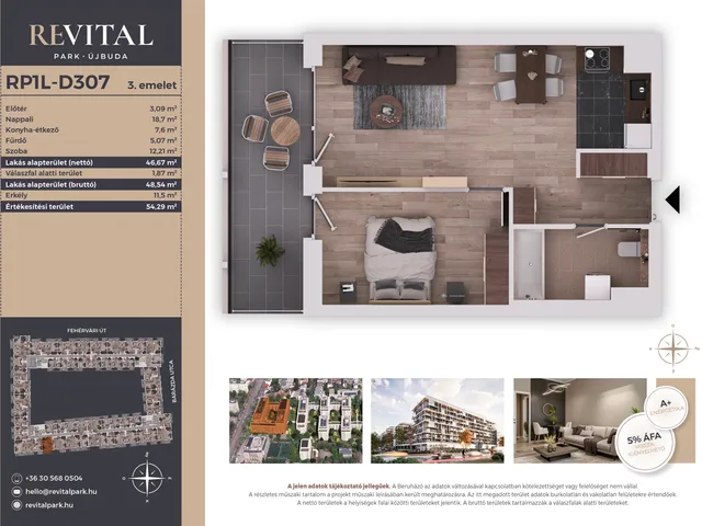 Eladó lakás Budapest XI. kerület 47 nm