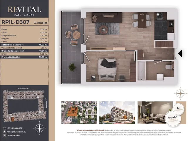 Eladó lakás Budapest XI. kerület 47 nm