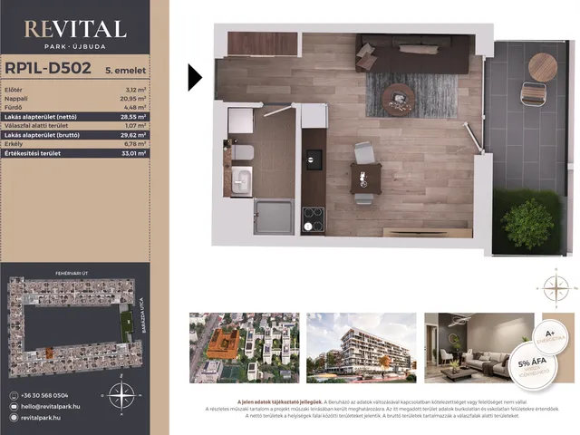 Eladó lakás Budapest XI. kerület 29 nm