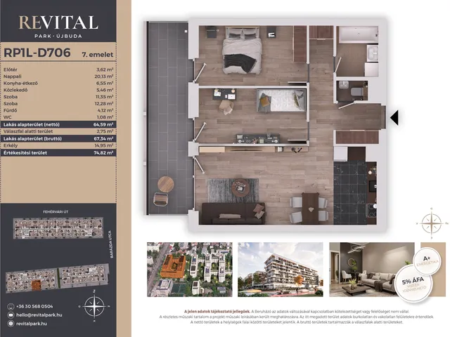 Eladó lakás Budapest XI. kerület 65 nm