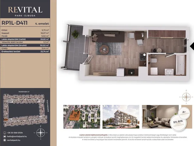 Eladó lakás Budapest XI. kerület, Kelenföld 29 nm