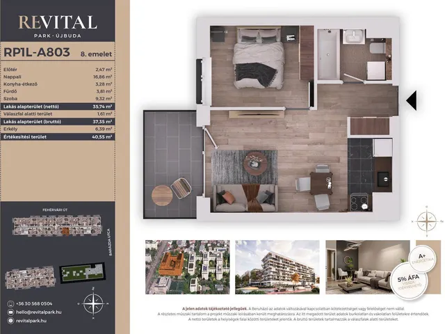 Eladó lakás Budapest XI. kerület, Kelenföld 36 nm