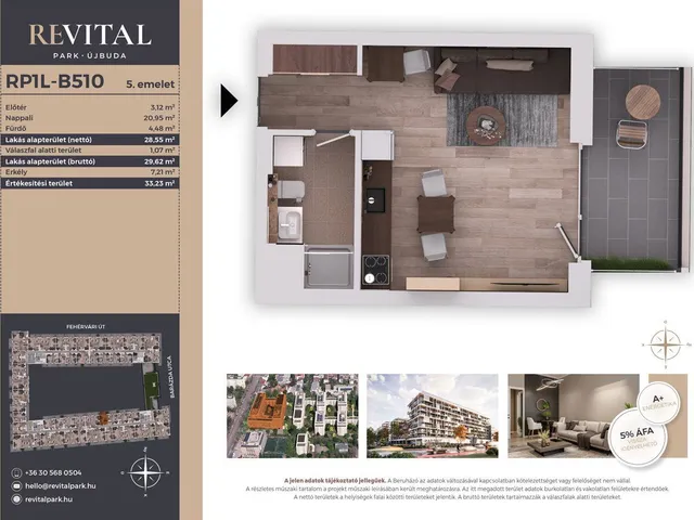 Eladó lakás Budapest XI. kerület, Kelenföld 29 nm