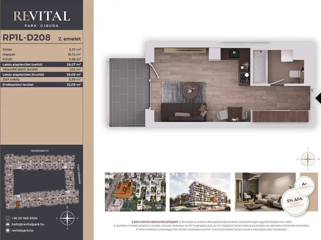 Eladó lakás Budapest XI. kerület, Kelenföld 28 nm