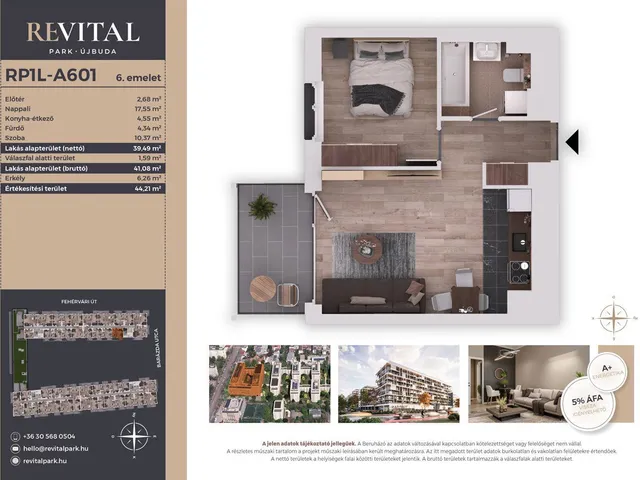 Eladó lakás Budapest XI. kerület, Kelenföld 39 nm