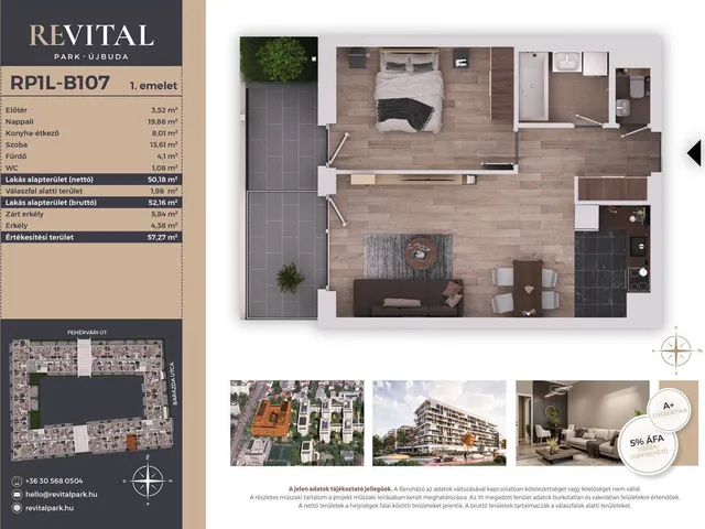 Eladó lakás Budapest XI. kerület, Kelenföld 50 nm