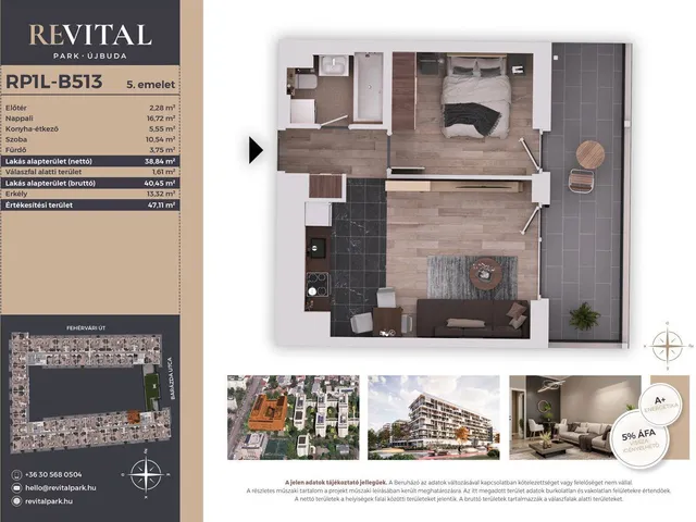 Eladó lakás Budapest XI. kerület, Kelenföld 39 nm