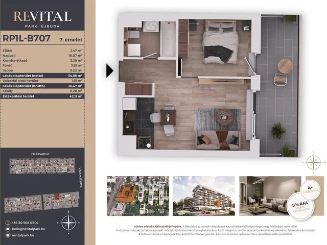 Eladó lakás Budapest XI. kerület, Kelenföld 35 nm