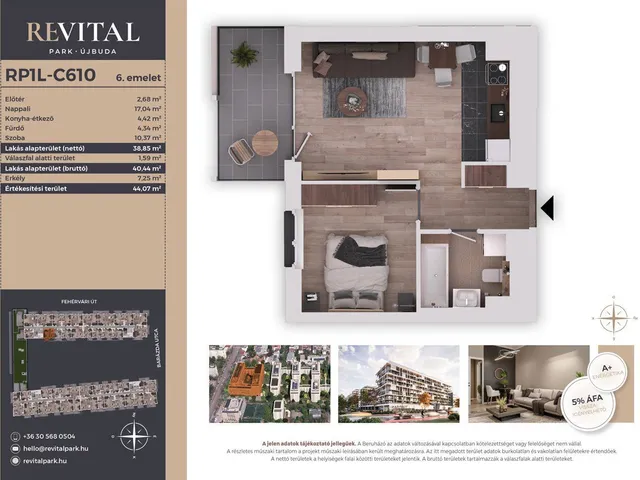 Eladó lakás Budapest XI. kerület, Kelenföld 39 nm