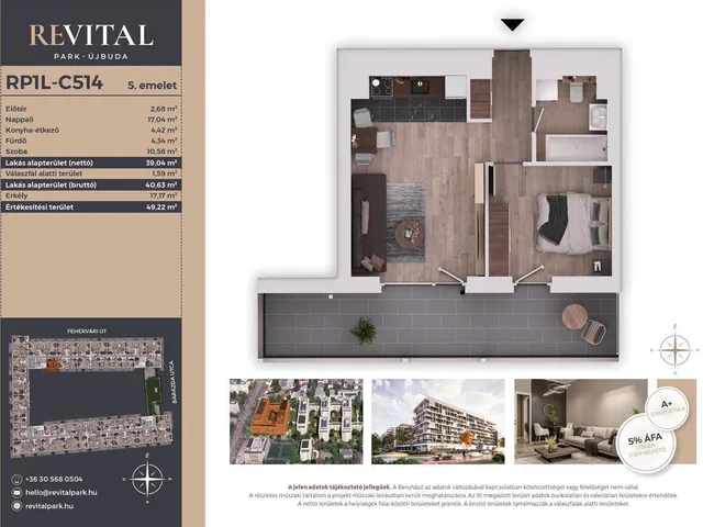 Eladó lakás Budapest XI. kerület, Kelenföld 39 nm