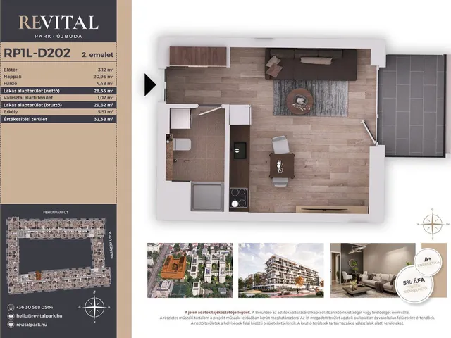 Eladó lakás Budapest XI. kerület, Kelenföld 29 nm