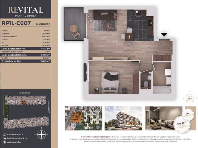 Eladó lakás Budapest XI. kerület, Kelenföld 54 nm