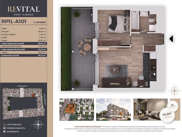 Eladó lakás Budapest XI. kerület, Kelenföld 39 nm