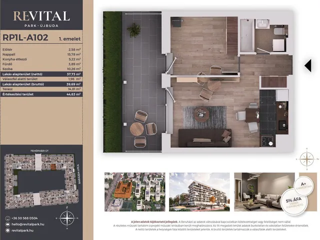 Eladó lakás Budapest XI. kerület, Kelenföld 38 nm