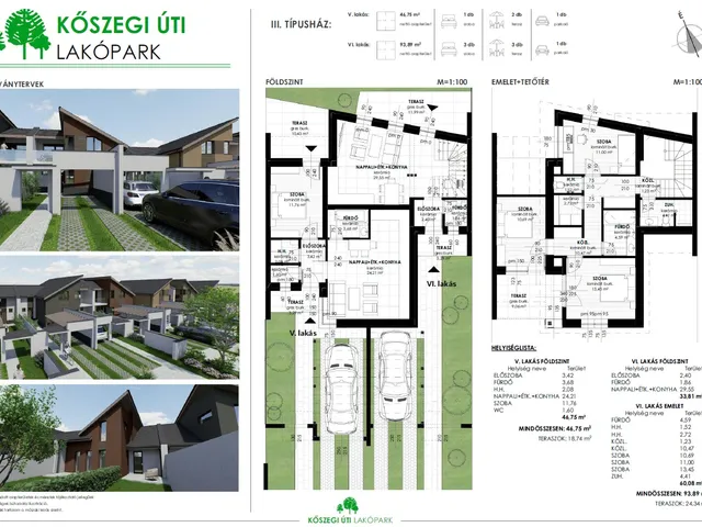 Eladó lakás Tiszaújváros 47 nm
