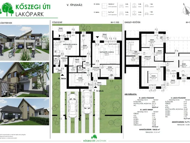 Eladó lakás Tiszaújváros 77 nm