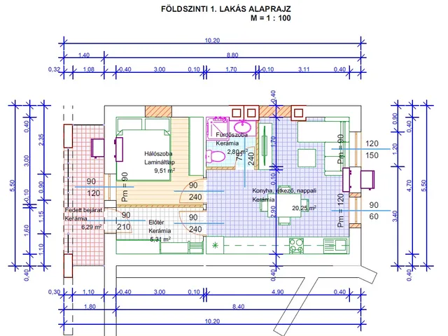 Eladó lakás Miskolc, Bábonyibérc 38 nm