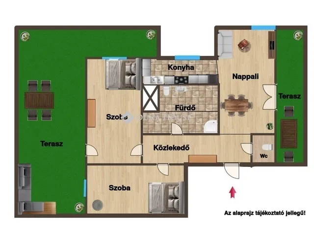 Eladó lakás Budapest XIII. kerület 53 nm