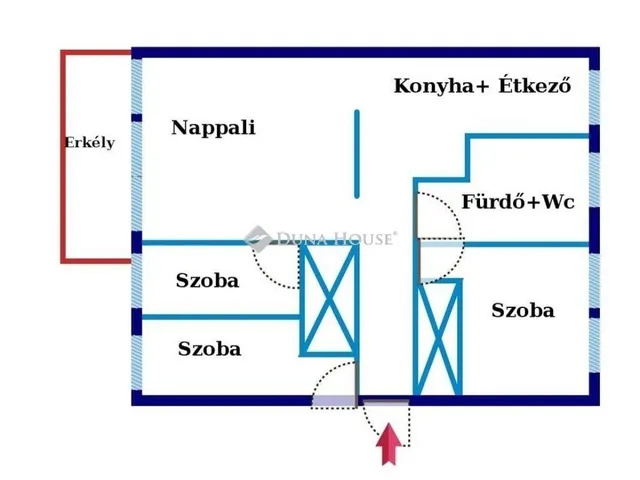 Kiadó lakás Szombathely, Belváros 84 nm