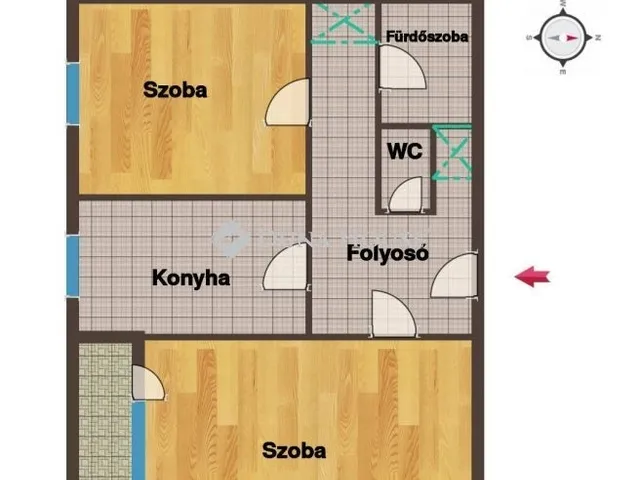 Eladó lakás Szombathely 55 nm
