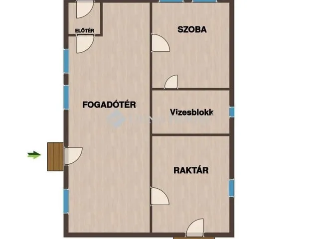 Eladó kereskedelmi és ipari ingatlan Csehi 97 nm
