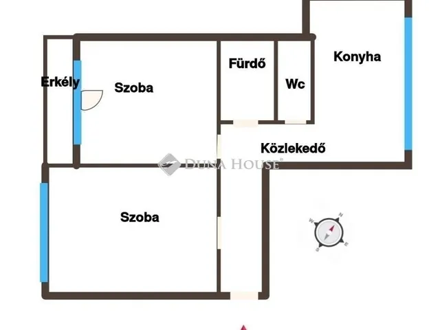 Eladó lakás Szombathely, Derkovits-lakótelep 51 nm