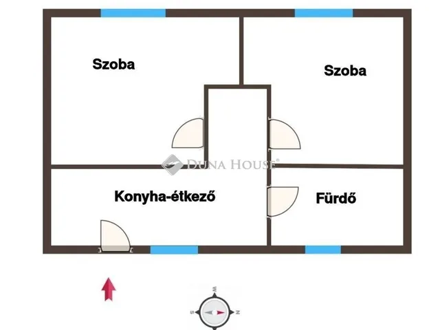 Eladó lakás Vép 57 nm