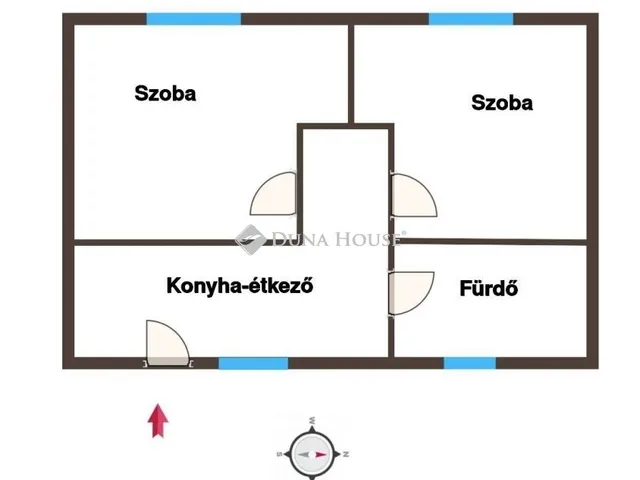 Eladó lakás Vép 57 nm