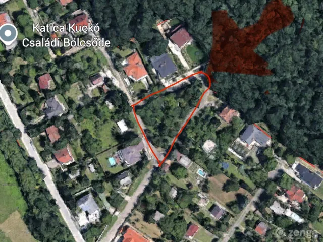 Eladó telek Remeteszőlős 823 nm