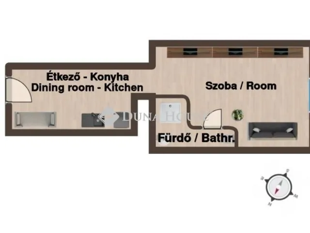 Eladó lakás Budapest VII. kerület 25 nm